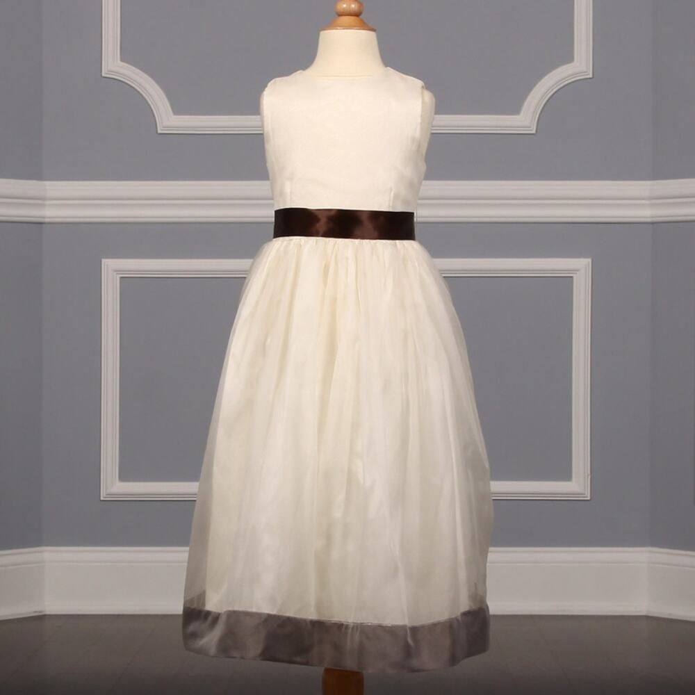 Watters & Watters 40750 Ivory Flower Girl Dress